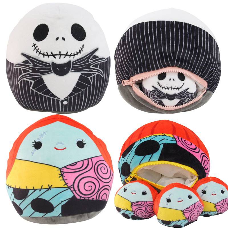 The Nightmare Before Christmas Jack Sally Mainan Mewah Boneka Lucu Hadiah Xmas