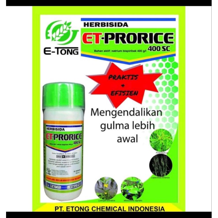 ET-PRORICE 100ML#HERBISIDA PADI#TANI#OBAT SUKET