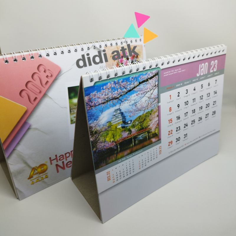 

Kalender Meja Standar 2023 AO 908 Tema Pemandangan Alam di Jepang