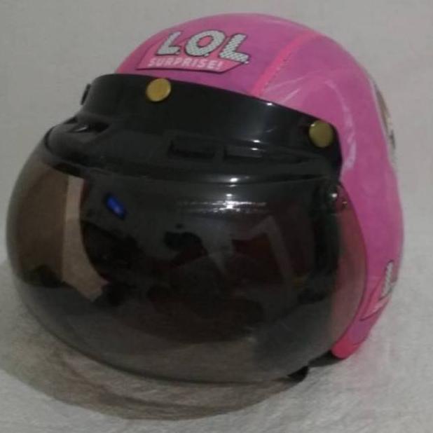 PRODUK- HELM BOGO ANAK TANGGUNG LOL - HELM - HELM PILOT .