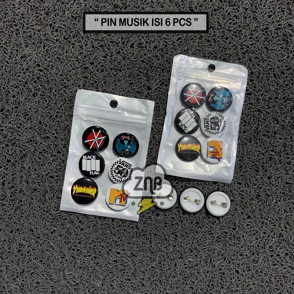 PIN BUTTON MINI MUSIK/HYPE TERLARIS BEST QUALITY