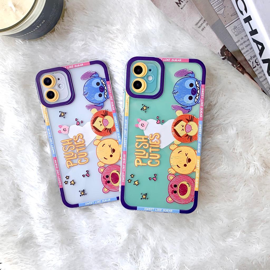 PLUSH CUTIES ANGEL EYE case realme 10 5 5i c11 c12 c25 c15 c20 c21 c21y c25y 2021 2020 10 c33 c30s