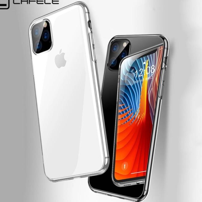 CAFELE Glass Back Case Iphone 11 11 Pro 11 Pro Max Premium Original - Clear, iPhone 11