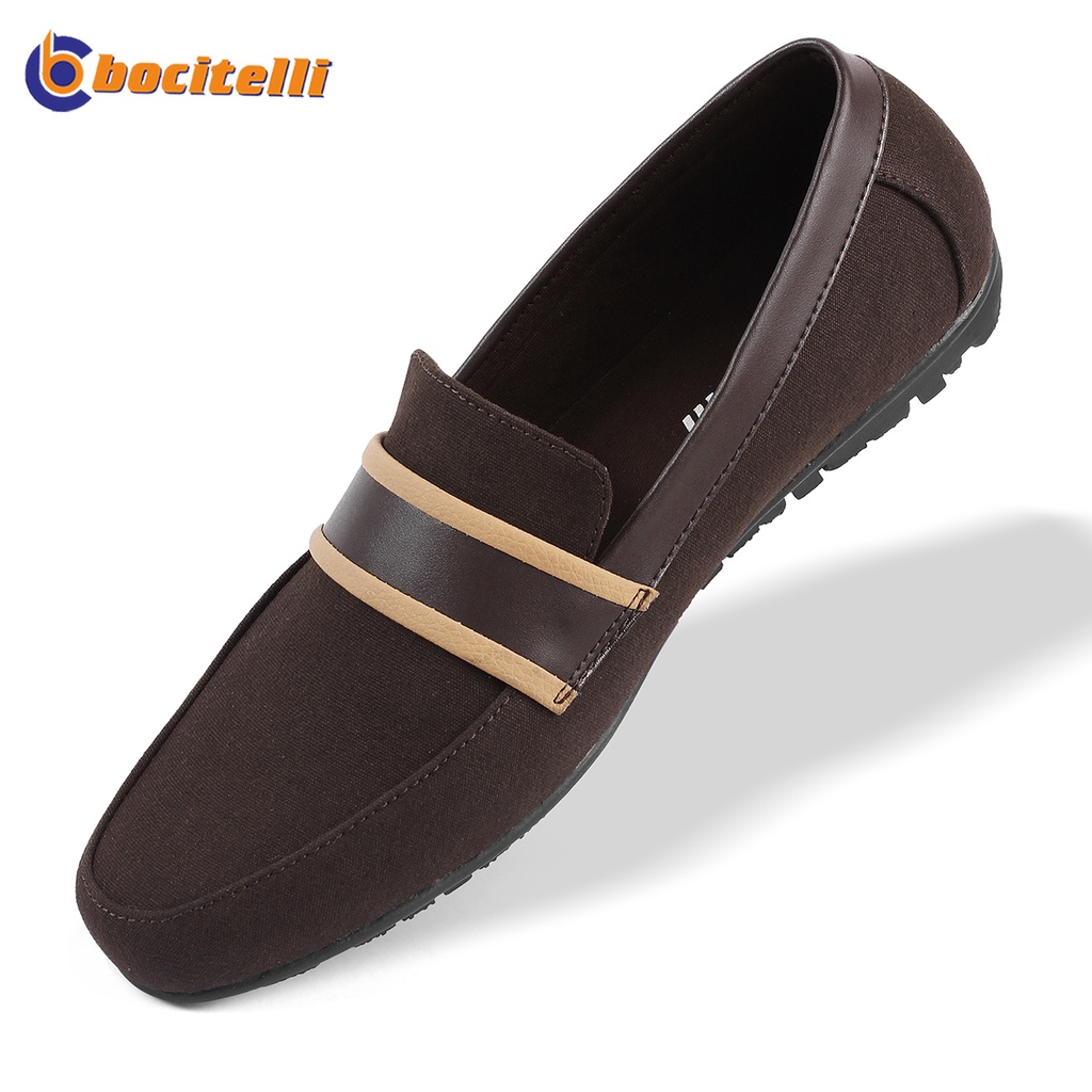 Big Size 44 s/d 39 Sepatu Kasual Pria Slip On Casual Bahan Canvas Premium Berkualitas Murah Pabrik