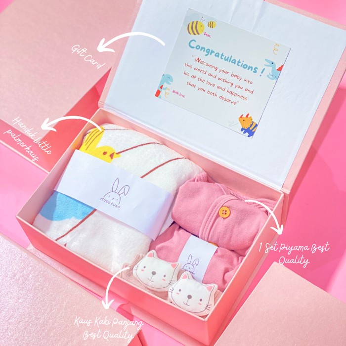 

(COD) Hampers Bayi | Kado Bayi | Kado Lahiran | Hadiah Bayi | Hampers Baby - Girl Paket A
