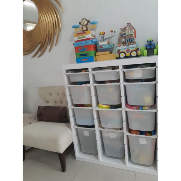 Preloved Rak Trofast, Rak Montesori, Rak Mainan Anak