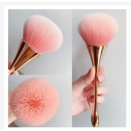 Kuas Makeup Brush Pipi Tangan Panjang Aksesoris Makeup Ramping Super Berbulu High Quality Blush