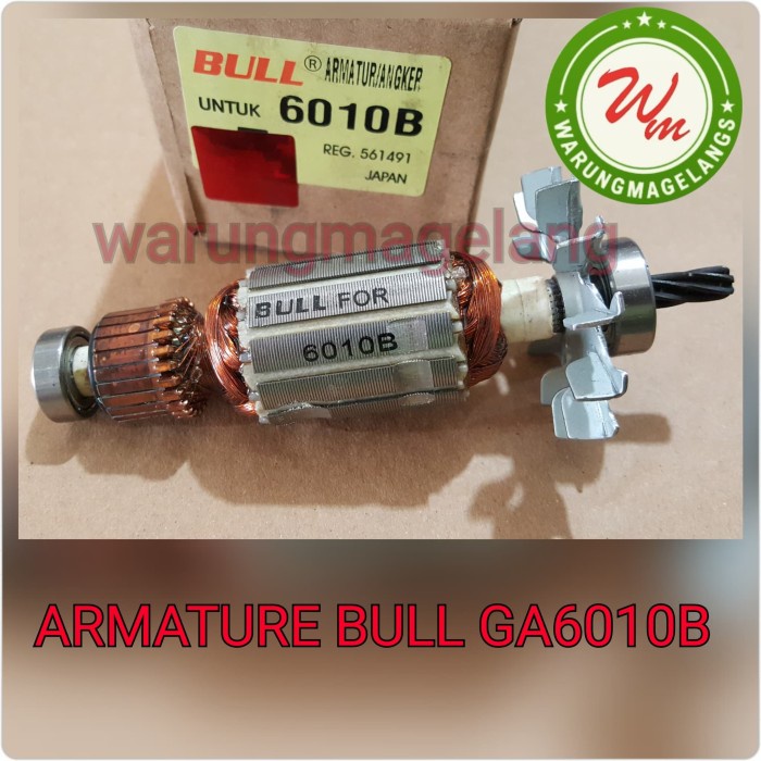 ARMATURE ANGKER BULL FOR MESIN BOR MAKITA 6010B 6010 B