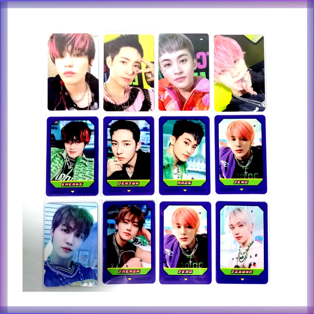 READY OFFICIAL PHOTOCARD PC NCT DREAM MATCHING CARD MC GLITCH MODE JISUNG CHENLE JENO JAEMIN RENJUN 