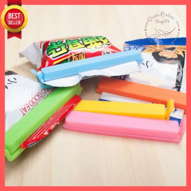 GOS C102 - Klip Plastik  Penjepit Makanan / Penjepit Kemasan Snack / Penjepit Plastik Clip Food