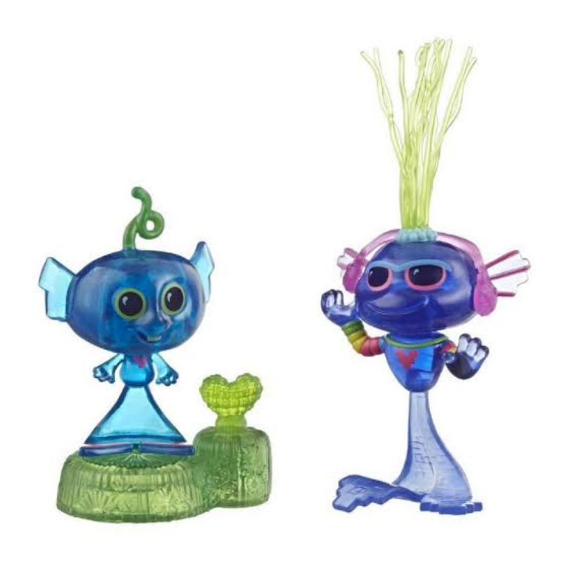 ori original hasbro trolls dreamworks dream works world tour techno reef bobble netflix action figure set collection koleksi mainan anak figur toy gift cowok cewek laki perempuan boy girl hadiah kado ultah edu montessori fun play ack
