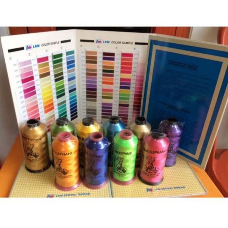 Benang bordir star elephant