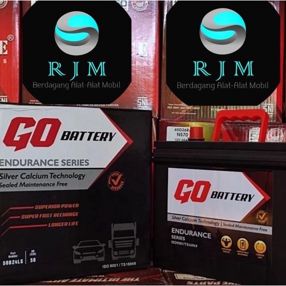 Jual Aki Kering atau Accu Maintenance Free Go Battery NS60LS 50B24LS