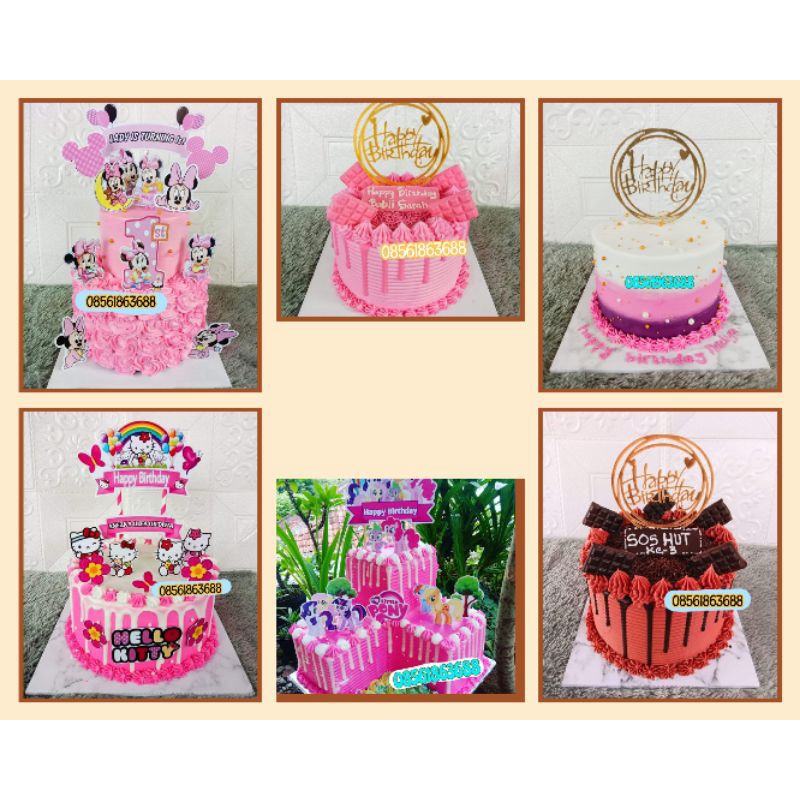 

kue ulang tahun murah Bintaro/kue ultah karakter