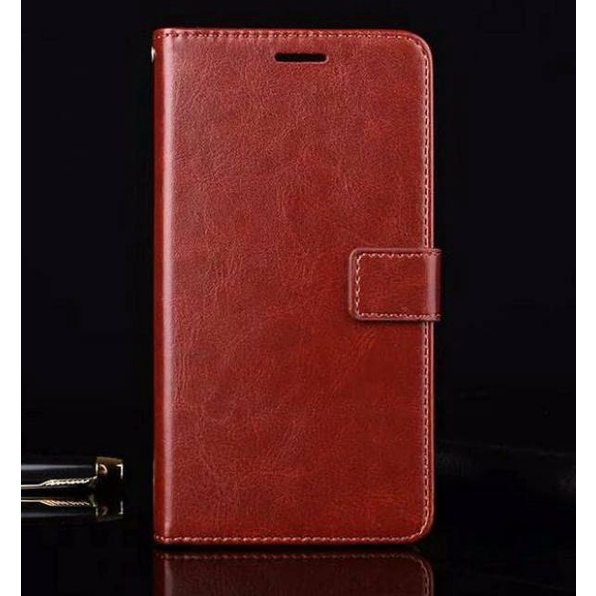 REALME C33 - REALME C55 NEW CASE FLIP WALLET KULIT TERMUARAH ( BINTANG ACC )