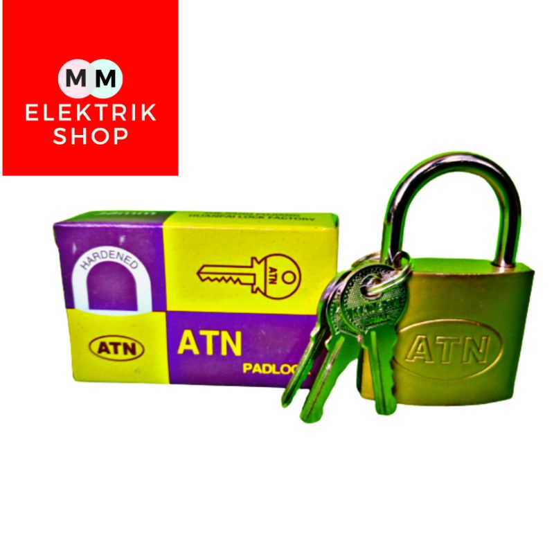 Gembok Kuning 38MM Gembok PadLock A314 Best Seller ATN