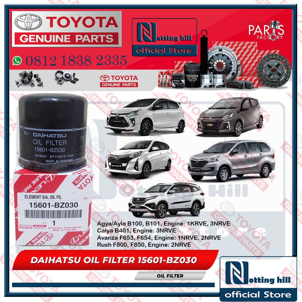 FILTER OLI / OIL FILTER AGYA,AYLA,CALYA,AVANZA