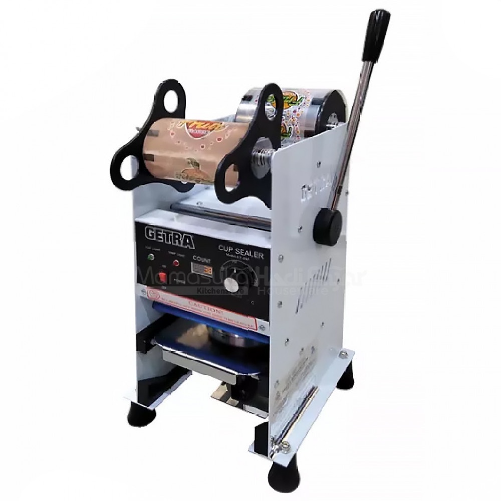 Getra ET-D8S Manual Cup Sealer with Counter