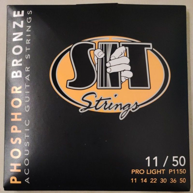 SIT P1150 PRO LIGHT PHOSPHOR BRONZE ACOUSTIC GUITAR STRINGS