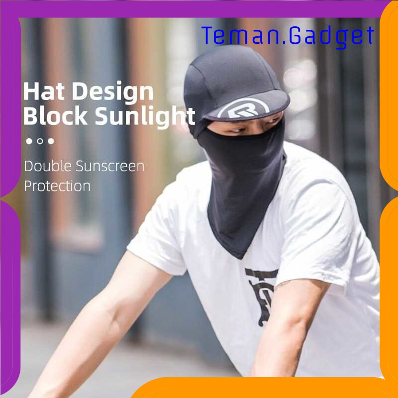TG-SPD ROCKBROS Masker Topi Sepeda Full Face Cycling Cap Anti UV Hat - LF7357