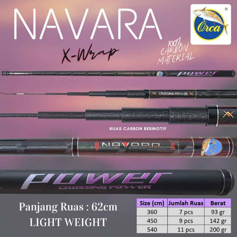 Tegek Orca Navara 360,450,540