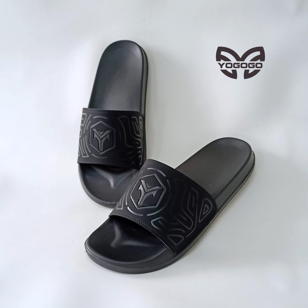 Sandal Selop / Slip On Yogogo Original MATTE BLACK