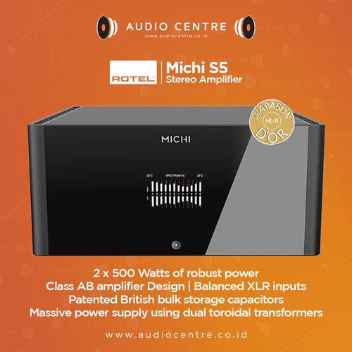 ROTEL Michi S5 Stereo Power Amplifier / amplifier / rotel