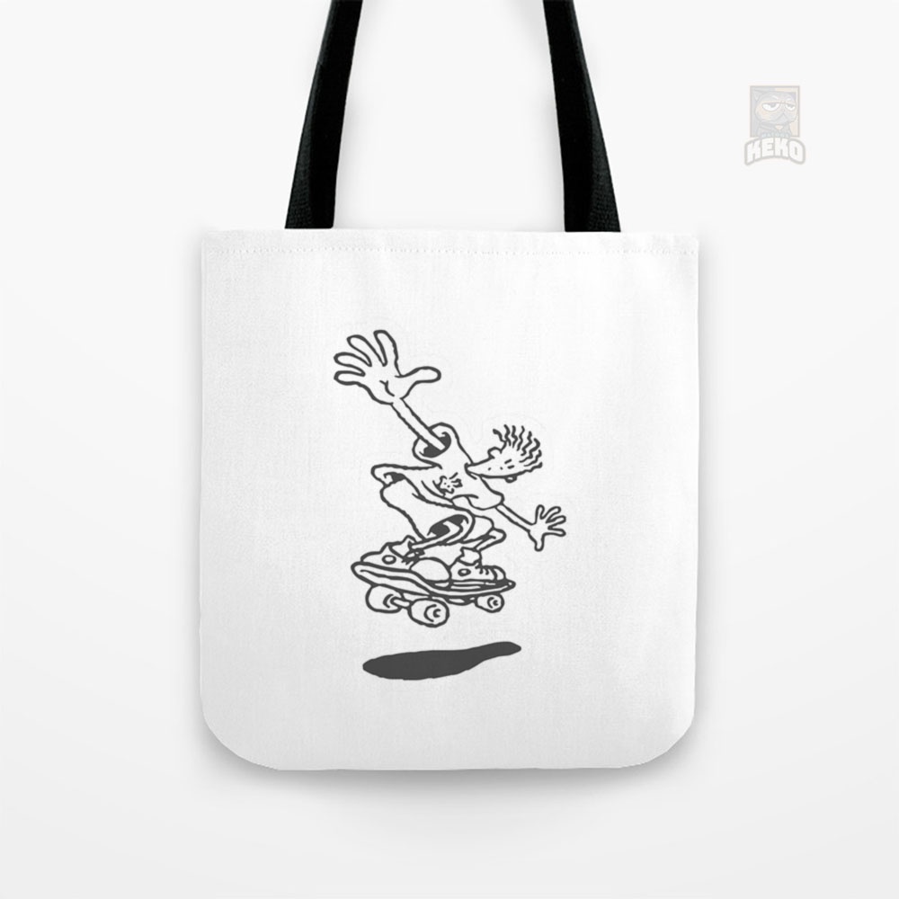 Tote Bag Kanvas Fido Dido Skate
