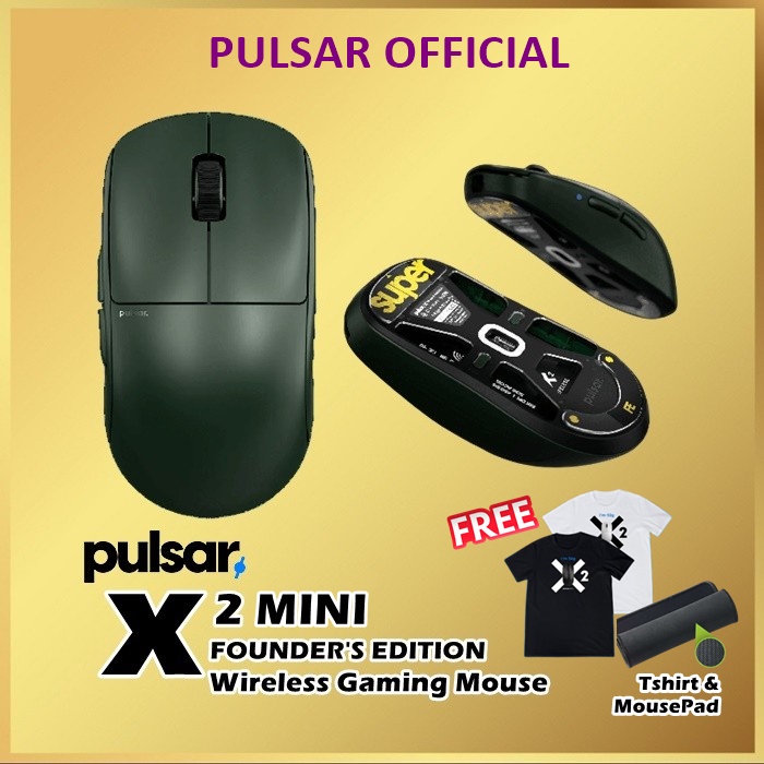 Pulsar X2 Mini Founders Edition Wireless Gaming Mouse Lightweight X 2