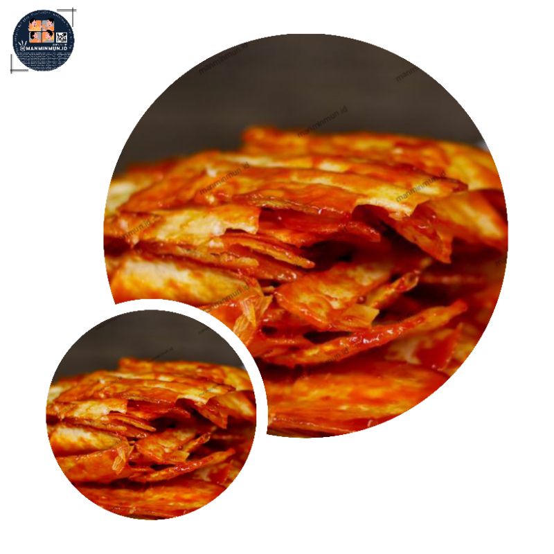 

KRIPIK SINGKONG PEDAS 250 GR