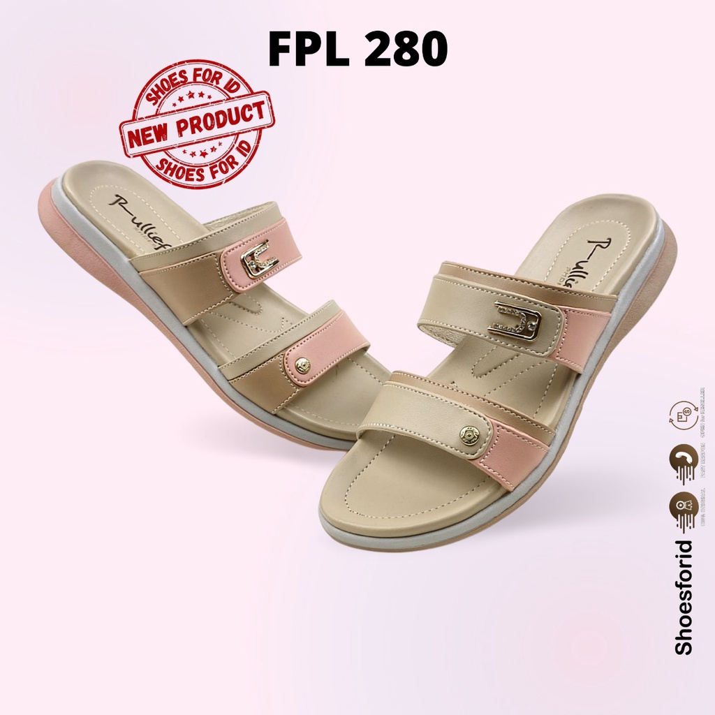 SFU SANDAL SELOP CASUAL PREMIUM WANITA RULLIEF FPL 277 // FPL 280 // SENDAL SELOP FASHION CEWEK
