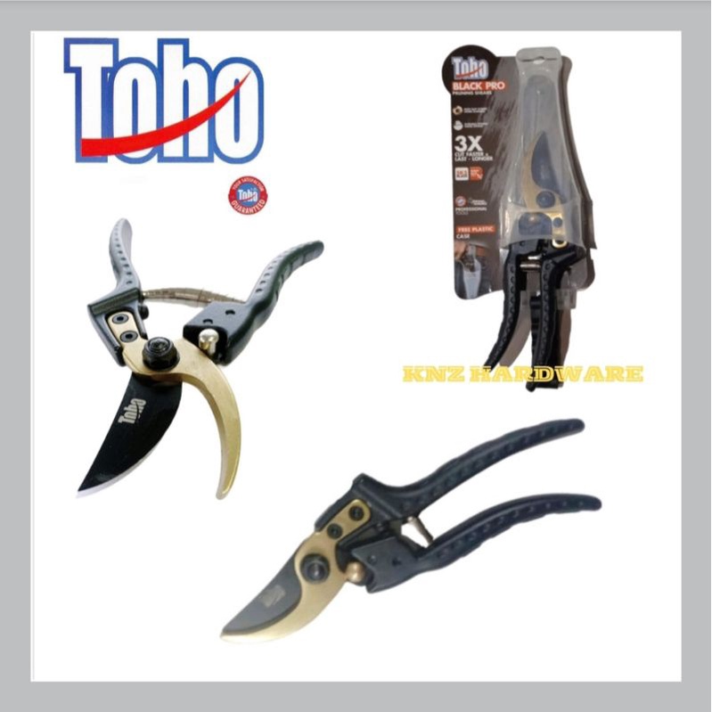 

GUNTING DAHAN RANTING TANAMAN BUAH 8" TOHO BLACK PREMIUM