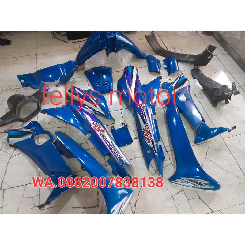 BODY SUPRA FullSet bodi SUPRA X /SUPRA FIT  cover body supra x /Fit lama 2004 2005 Kasar dan Halus