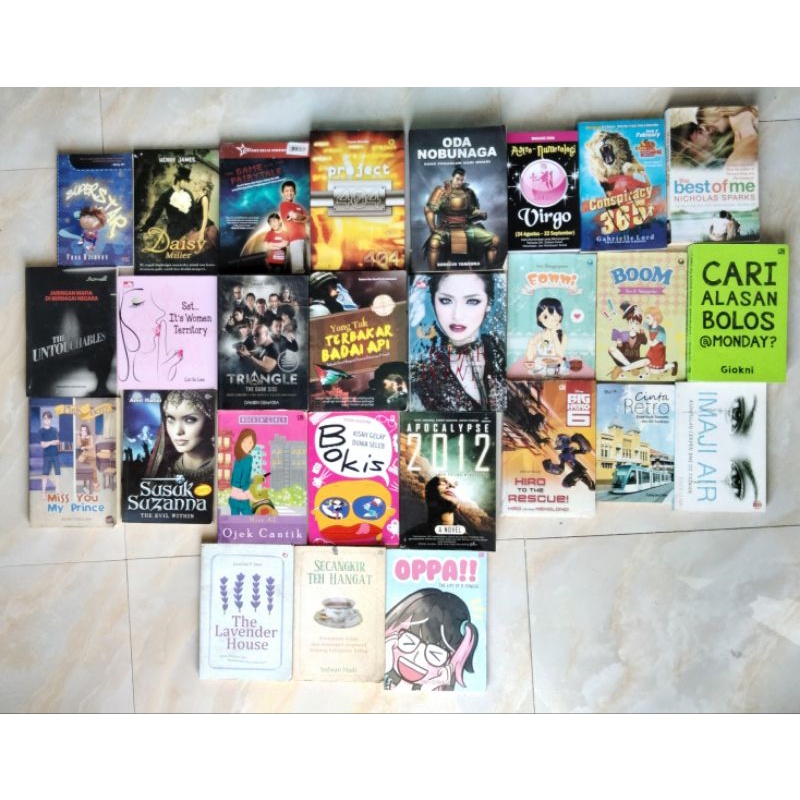 OBRAL BUKU NOVEL | NOVEL REMAJA | NOVEL ORIGINAL CUCI GUDANG ORI