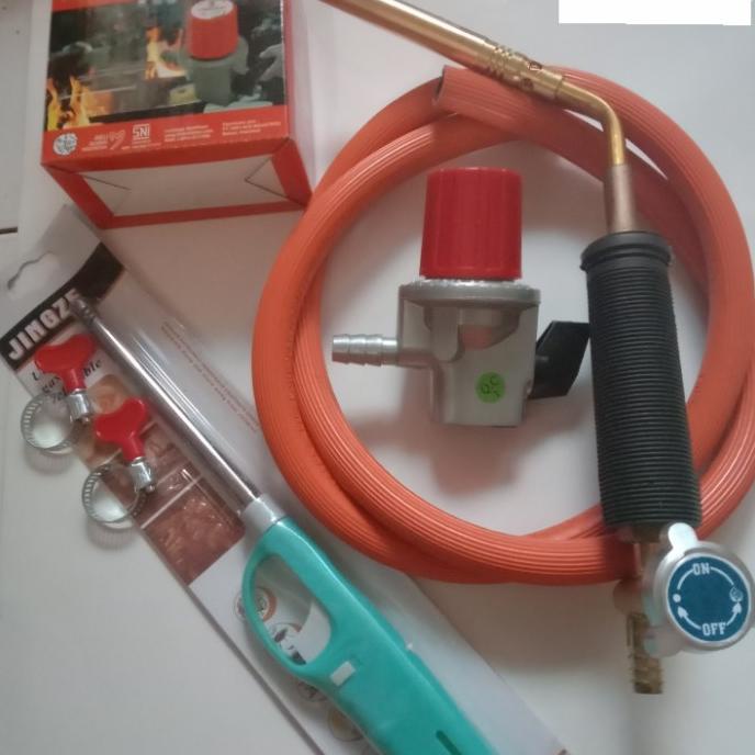 kepala heating torch kepala blow torch flame gun gas lpg komplit