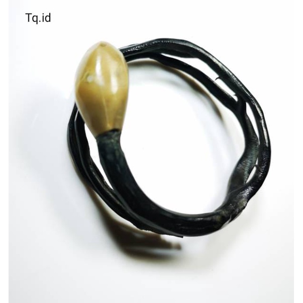 GELANG AKAR BAHAR HITAM BONGGOL ASLI DARI ALAM