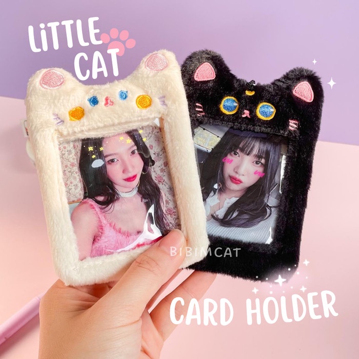 

Name Tag Lil Cat Photocard Holder / Pc Keyring Card Holder Kucing