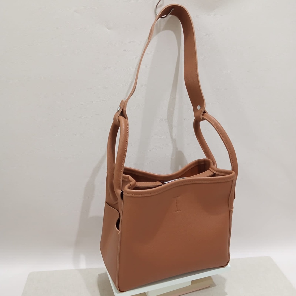 NAOMI - PROMO 5 COLOURS - Zora Bag Import - Shoulder Bag - Tas Import - tas Fashion - daily use bag - Tas Shoulder Kulit Sintetis - Big Size Fashion Bag Wanita - Tas Kerja - hana bag - kami bag - tas naomi