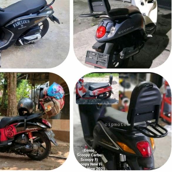 Sandaran Jok Motor Beat Scoopy - All Scoopy