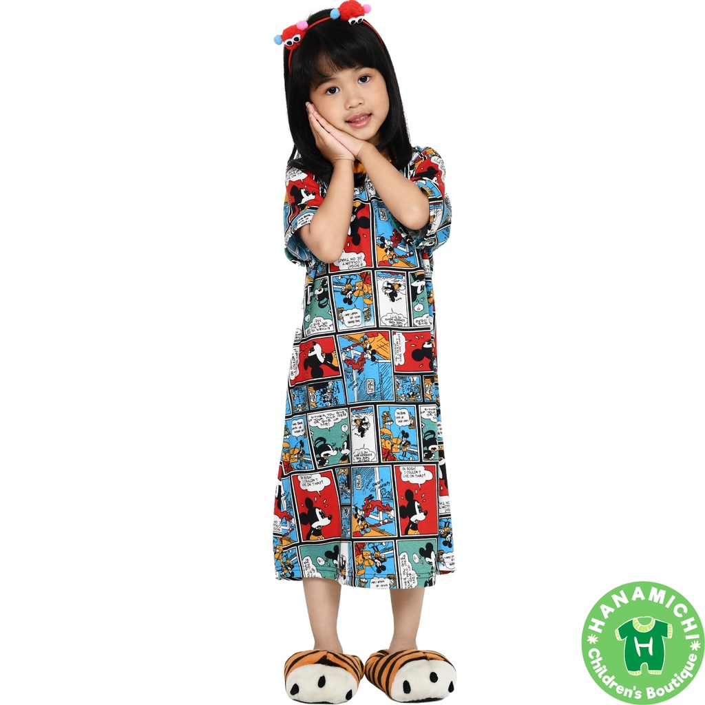 Hanamichi YESHA Dress Anak Lengan Pendek