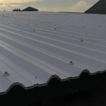 Atap uPVC SUNPANEL utk Rumah Anda - Putih