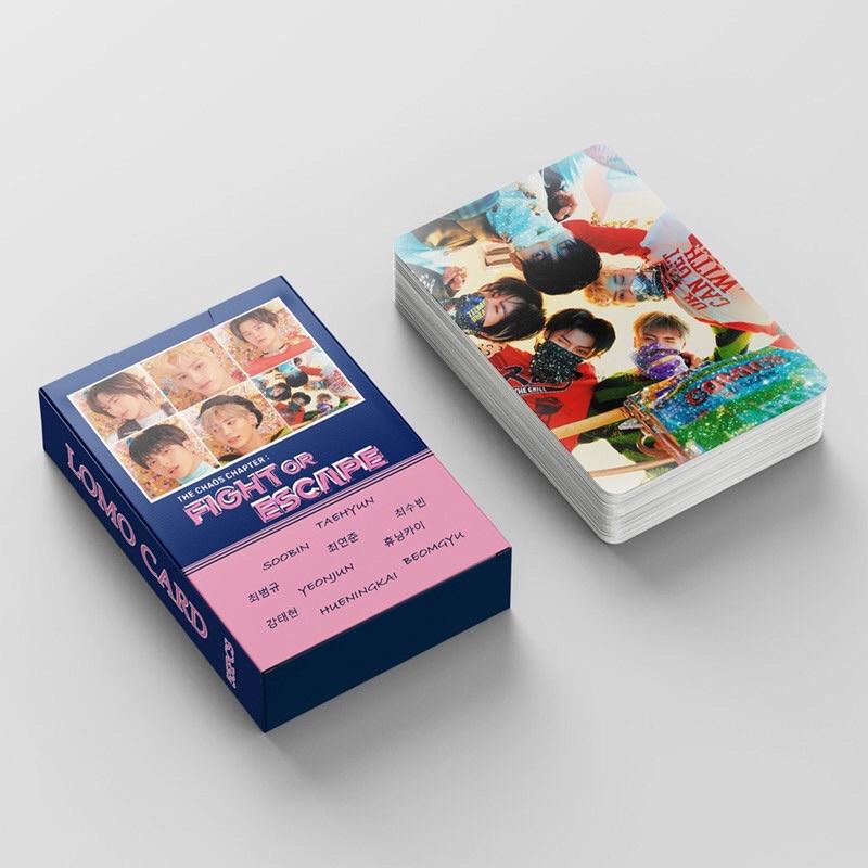 [kstuffind] TXT FIGHT OR ESCAPE PHOTOCARD LOMO CARD PHOTO KARTU FOTO PC TOMORROW BY TOGETHER FOE MURAH 54PCS PCS 54