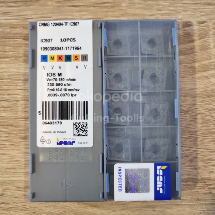 INSERT CNMG 120404 IC907 / INSERT BUBUT / INSERT ISCAR / CNMG 120404