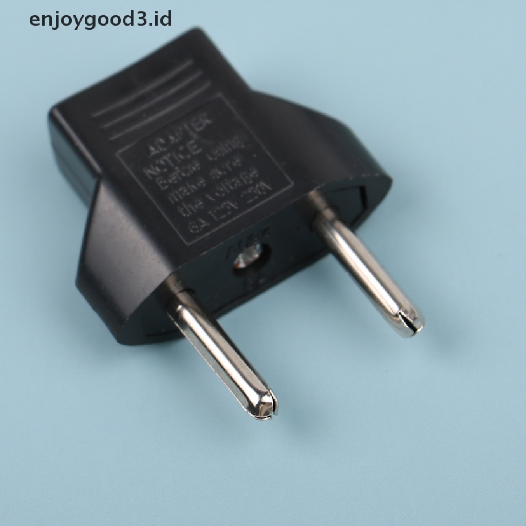 5pcs Adapter Charger AC Power Plug EU Untuk Travel