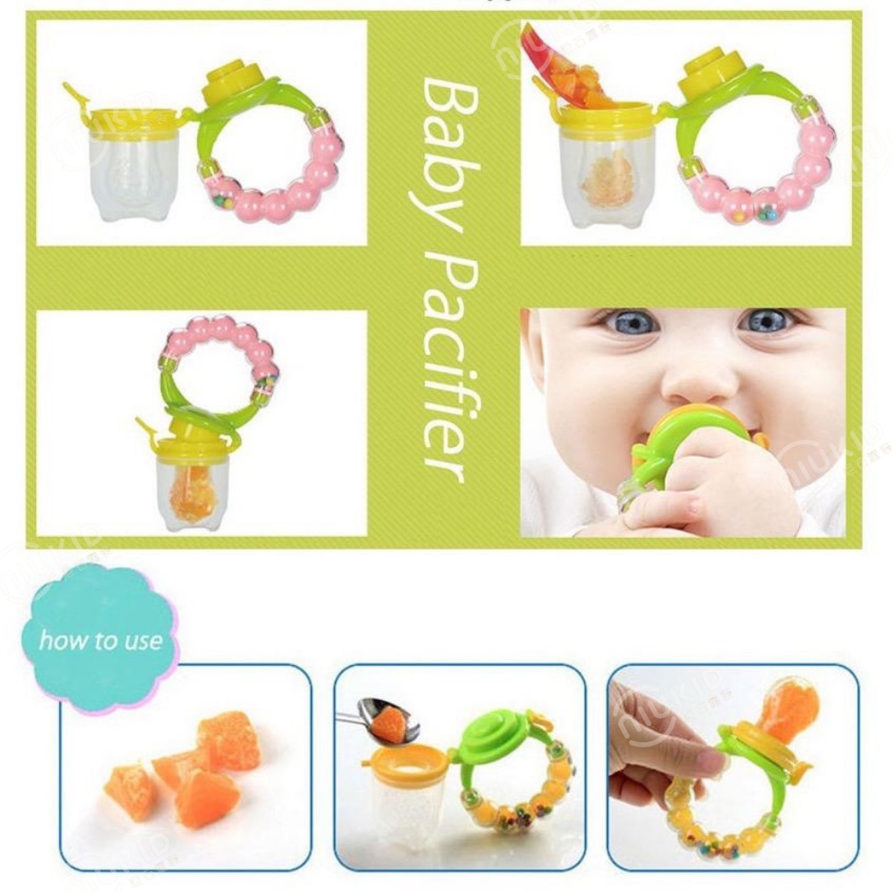 NIUKID EMPENG DOT BUAH ANAK BAYI BABY FRUIT FEEDER RATTLE TEETHER KOMPENG PACIFIER GIGITAN BAYI