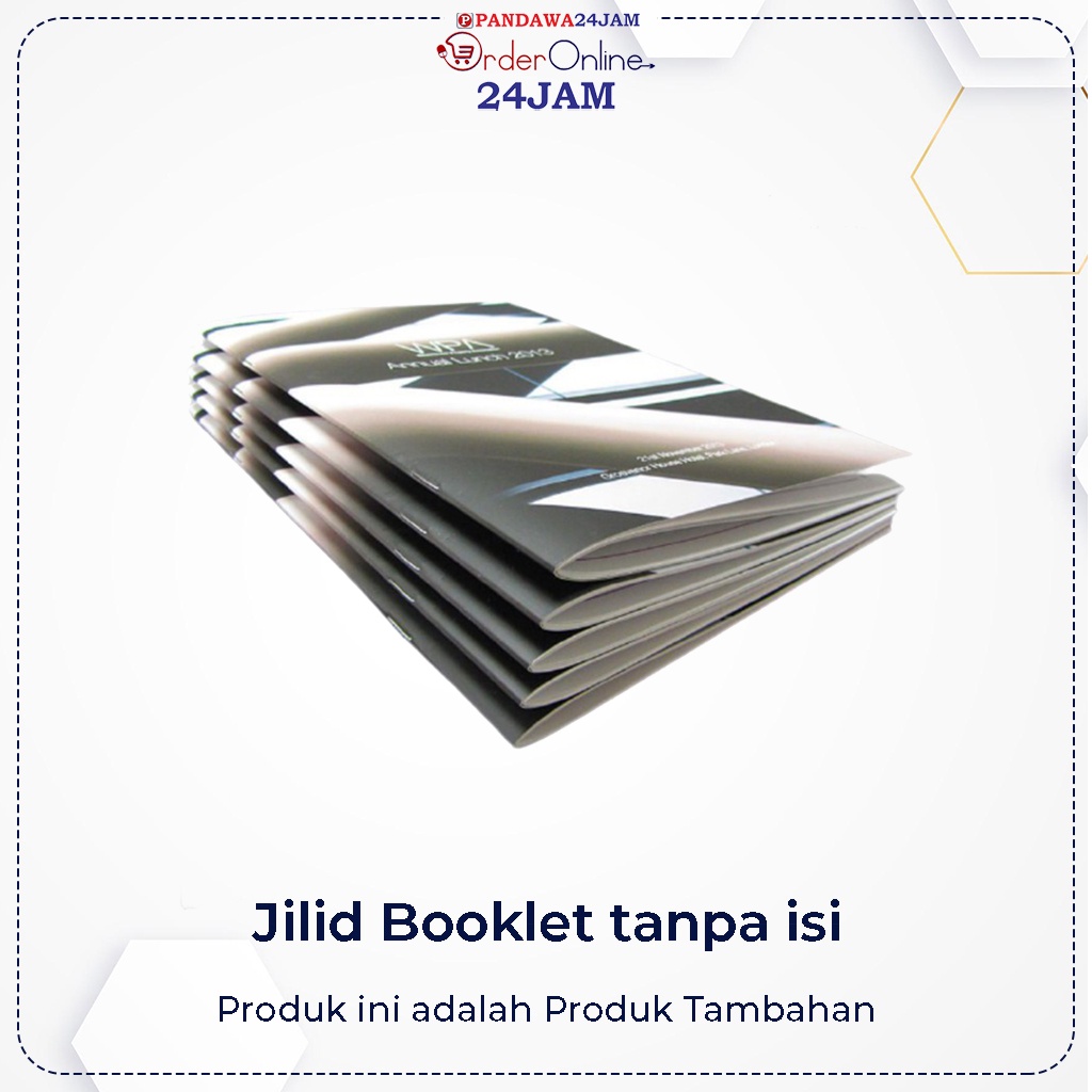 JILID BOOKLET / STEPLES TENGAH (TANPA COVER &amp; ISI)