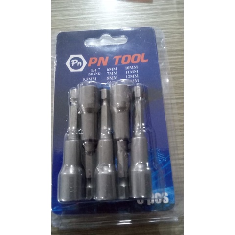 MATA BOR ROOFING 8 X 45MM ( HARGA SATUAN ) / HEX NUT SETTER PN TOOL