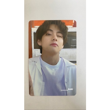 Photocard Kim Taehyung V BTS POB Butter