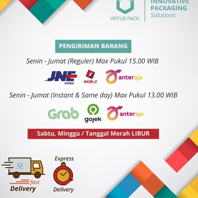 

Virtuspack / Mika Nampan / Platter Sushi OK-4 Red China /10 pcs