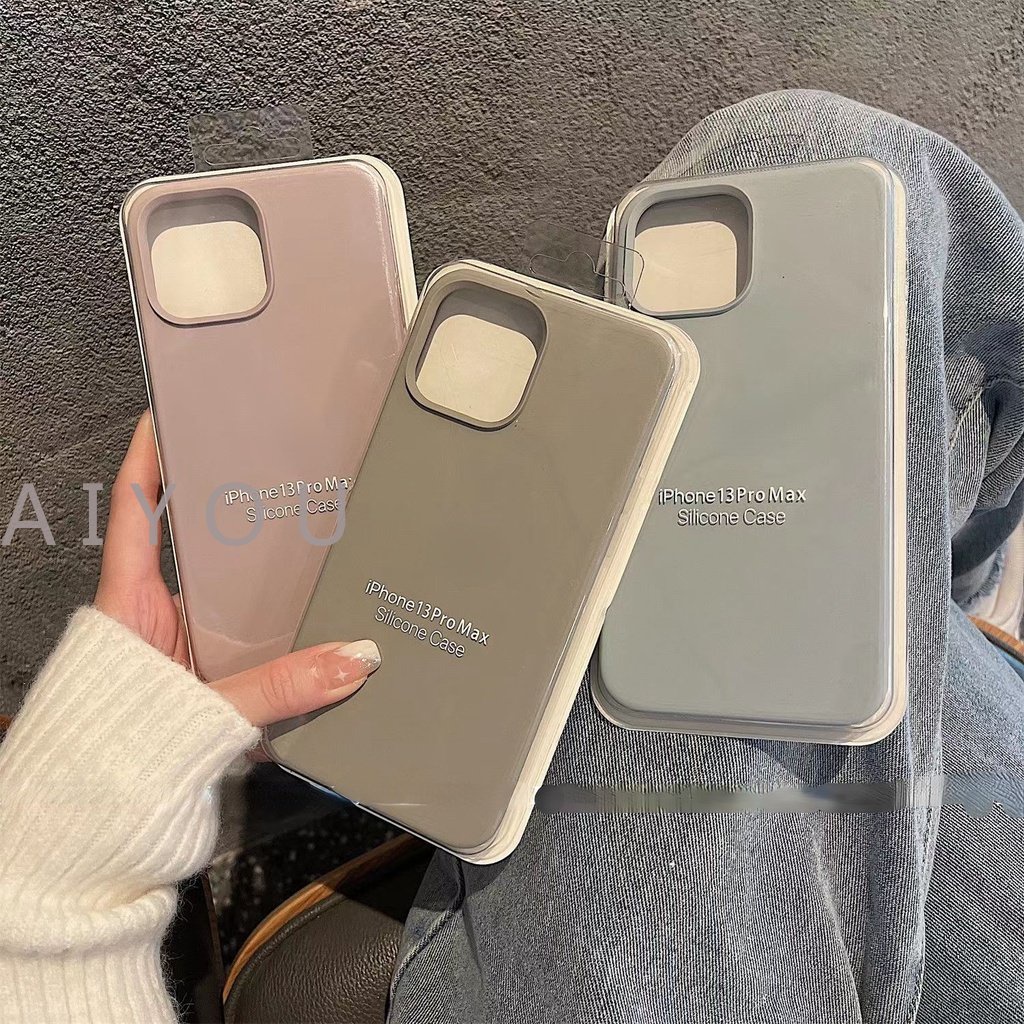 Casing Soft Case Silikon Untuk iP 14 Pro MAX 13 12 11 X XR XS MAX